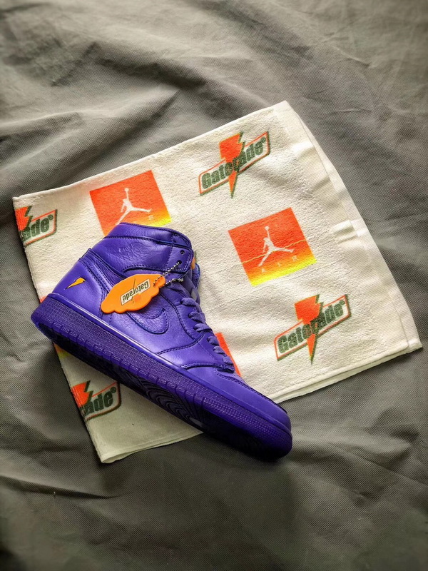 Authentic Air Jordan 1 Gatorade Purple